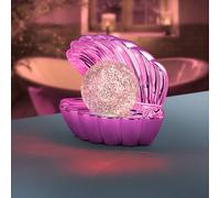 Reality Leuchten Lámpara de mesa LED Shelly, rosa, plástico, 18 cm, RGB