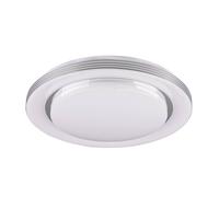 Reality Leuchten Lámpara de techo LED Atria, Ø 48 cm, blanca, plástico, CCT