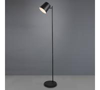 RL LIVE YOUR LIGHT Reality Leuchten Blake R42111132 - Lámpara de pie LED (metal negro mate, incluye bombilla LED de 4,5 W, funciona con batería, conexión USB con función de carga)
