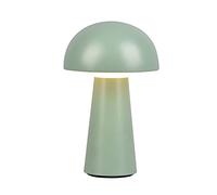 Reality Leuchten Lennon R52176149 - Lámpara LED de mesa para exteriores (2 W, regulador táctil, plástico, color verde pistacho), color verde