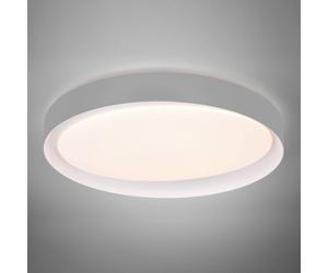 Reality Leuchten Plafón LED Zeta tunable white, gris/blanco