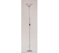 Reality Leuchten R4302-87, lámpara de pie con pantalla blanca, 1 bombilla E27 nergética