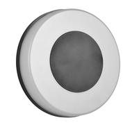 Reality Leuchten RL LED Aplique de Exterior Morena R24246132, plástico negro mate/blanco, incl. LED de 14 vatios