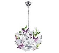 Reality lighting, butterfly, excl. 4 x g9, max. 28w.