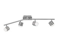 Reality Lighting - Foco decorativo moderno Roubaix, LED integrado 80% ahorro de energía, Material Metal, Color Níquel mate
