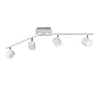Reality Lighting - Foco decorativo moderno Roubaix, LED integrado 80% ahorro de energía, Material Metal, Color Blanco mate