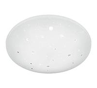 Reality Lighting - Plafón decorativo moderno Achat, LED integrado 80% ahorro de energía, Material Acrílico,Color Blanco