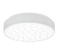 Reality, Plafón, Chizu incl. 1 x LED,SMD,11,0 Watt,4000K,1200 Lm. Cuerpo: Plástico, estera blanca Ø:28,5cm, A:7,5cm Montaje en techo y pared,IP20,4000K,No regulable