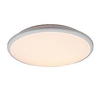 Reality, Plafón, Limbus incl. 1 x LED,SMD,20,5 Watt,4000K,2400 Lm. Cuerpo: Plástico, estera blanca Ø:34,7cm, A:6,5cm Regulable mediante interruptor,