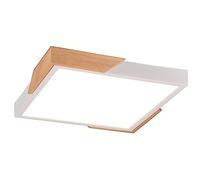 Reality Leuchten Plafón LED Meta, 31,5x31,5cm, 3.000K, blanco