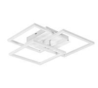 Reality, Plafón, Mobile incl. 1 x LED,SMD,27,0 Watt,2700-6000K,3200 Lm. Cuerpo: Metal, estera blanca A:39,0cm, L:42,0cm, A:10,0cm Mando a distancia,Regulador integrado,Pivotante,