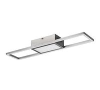 Reality, Plafón, Rigido incl. 1 x LED,SMD,22,0 Watt,2700-6000K,2800 Lm. Cuerpo: Metal, Níquel mate A:60,0cm, L:13,0cm, A:6,0cm Mando a distancia,Regulador integrado,