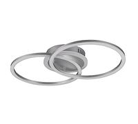 Trio-Leuchten Plafón Venida LED SMD 25W 3000K 3000 lm Metal titán 50×30×7,5 cm Regulable