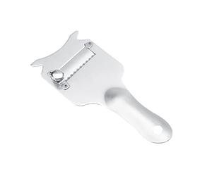 Rebanador de queso y trufa de acero inoxidable, cuchilla ajustable, afeitadora de chocolate, utensilio de cocina para decorar productos horneados, postres, chocolate caliente,