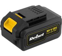 Rebel RB-2002 Batería de repuesto de iones de litio para herramientas eléctricas de 20 V, 4 A