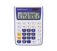 Rebell SDC912 elegante calculadora de escritorio - Azul