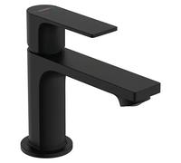 Rebris E Grifo de lavabo E 80 (Negro, Caudal de agua: 5 l/min, Equipamiento del grifo: Barra de tracción)
