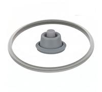 Recamania - Pack de Repuestos para Olla Expres WMF Plus Ø22cm - Incluye Junta de Goma y Válvula Indicadora de Cocción Ø3mm - Compatible con Lavavajillas