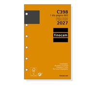 Recambio agenda anual (2027) finocam c398 classic 603 79x127 anualidad