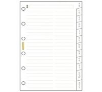RECAMBIO AGENDA FINOCAM C275 CLASSIC 602 73x114 INDICE A-Z CART.12 PEST.