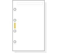 Recambio Agenda FINOCAM Classic, C142 Liso