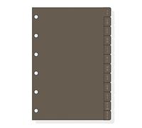 Recambio Agenda FINOCAM Classic, C261 Índice Alfabético