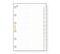 Recambio Agenda FINOCAM Classic, C275 602 Índice
