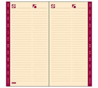 Recambio agenda finocam p175 plana pl1 118x64 indice a-z crema