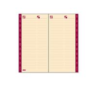 Recambio agenda finocam p475 plana pl4 80x150 indice a-z crema
