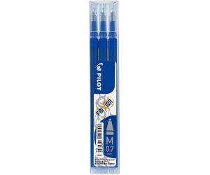 Recambio Bolígrafo PILOT Frixion Azul, Pack x3 Unidades