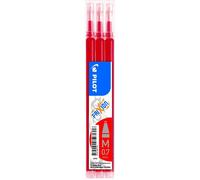 Recambio Bolígrafo PILOT Frixion Rojo, Pack x3 Unidades
