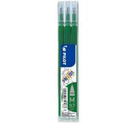 Recambio Bolígrafo PILOT Frixion Verde, Pack x3 Unidades