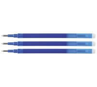 Recambio boligrafo q-connect retractil kf11058 borrable azul caja de 3 unidades
