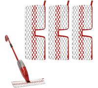 Recambio de 3 paños para mopa - Compatible con Vileda o-cedar ProMist Max - Microfibra - Repuesto - Paño de microfibra reutilizable - Apto para todo tipo de suelos