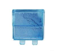 Recambio de marcador de tela, 1 pieza de tiza para rueda de gis, marcador de costura, núcleo de repuesto para trazar, marcar patrones, costura (azul)