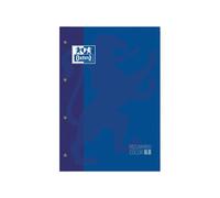 RECAMBIO OXFORD COLOR 1 AZUL OSCURO DIN A4+ 80 HOJAS 90 GR CUADRO 5 MM 4 TALADROS