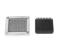 Recambio Profesional de la Cortadora de Patatas Fritas, Estructura de Aluminio Fundido a Presión y Cuchillas de Acero Inoxidable, para Patatas, Zanahorias, Pepinos, berenjenas.