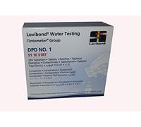 Recambio tabletas reactivo medición Cloro Libre DPD 1 Lvd. Recarga 250 U. Fotómetro - Tintometer. 51 10 51BT