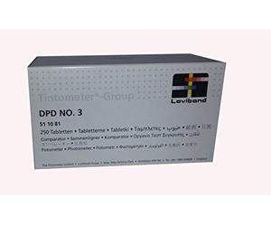 Recambio tabletas reactivo medición Cloro Total DPD 3 Lvd. Recarga 250 Ud. Fotómetro/Tintometer. 51 10 81