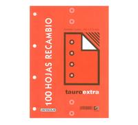 Recambio TAURO Extra 4º 100H 4T 80 gr. Pauta 2,5 mm.