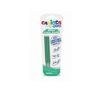 Carioca Recambio bolígrafo borrable Oops Verde - Pack x3