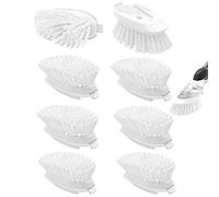 Recambios de Cepillo para Cepillo de Platos OXO - Paquete de 8 Cabezales dispensadores de jabón de Limpieza de Repuesto para Estropajo (Blanco)