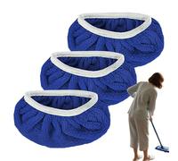 Recarga de cabezales de fregona, toallitas de limpieza reutilizables, 3 piezas lavables multifunción para limpieza de casa, balcón cuarto de baño, sala de estar, cocina