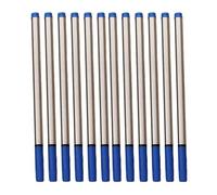 Recarga de tintas para bolígrafos, juego de recargas de Bolígrafo de Metal de 0, 5 Mm, recargas de bolígrafos de punta media, 10 Uds