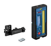Bosch Professional Receptor láser LR 45 con soporte RB 45, 2 pilas AA, alcance 300 m, rojo/verde