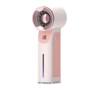 Rechargeable Misting Fan Integrates A 30ml Water Tank With Nano Mist Techno