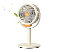 Rechargeable Standing Fan - Quiet 3 Speed | Telescopic USB Tower Fan