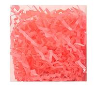 Reciclable de pascua para festival, elegante, papel triturado, llamativo, suministros de embalaje de confeti, color rosa fluorescente