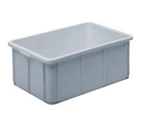 Recipiente apilable de polipropileno capacidad 40 l, L x A x H exteriores 600 x 400 x 235 mm