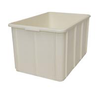 Recipiente apilable de polipropileno capacidad 60 l, L x A x H exteriores 600 x 400 x 339 mm